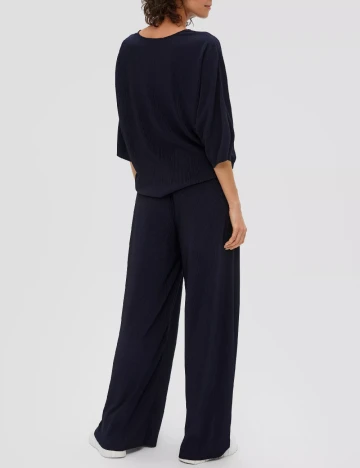 Pantaloni s.Oliver, bleumarin inchis