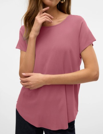 Tricou Vero Moda, roz