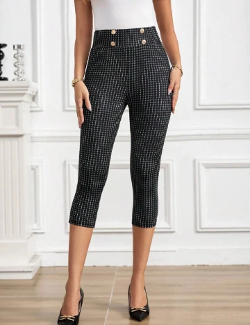Pantaloni scurti SHEIN, negru Negru