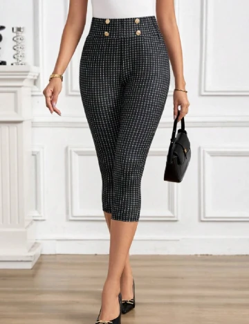 Pantaloni scurti SHEIN, negru Negru