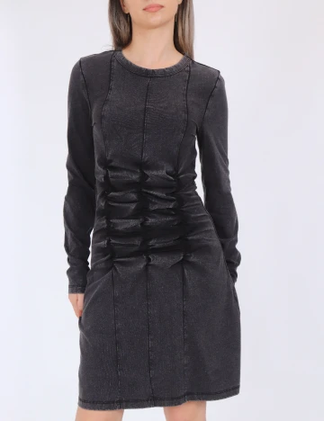 Rochie scurta Noisy May, gri