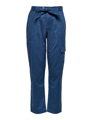 Pantaloni Jacqueline de Yong, bleumarin, 40