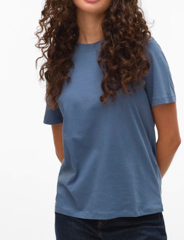 
						Tricou Vero Moda, albastru