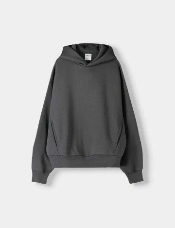 Hanorac Bershka, gri