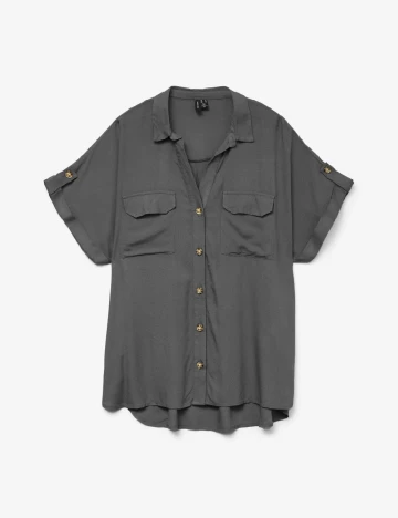 Camasa Vero Moda, gri Gri