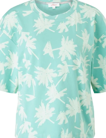 Tricou s.Oliver, verde