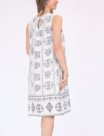 Rochie scurta Jacqueline de Yong, alb
