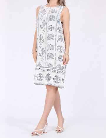 Rochie scurta Jacqueline de Yong, alb