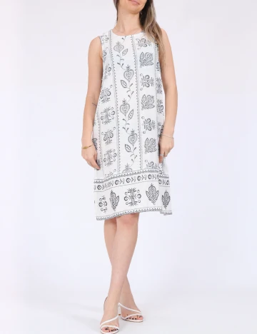 Rochie scurta Jacqueline de Yong, alb