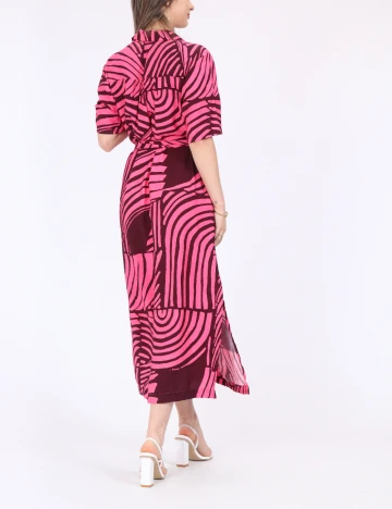 Rochie medie Jacqueline de Yong, roz