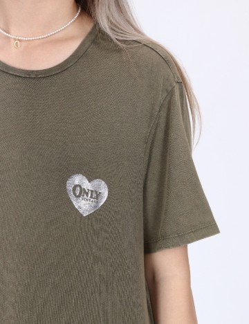 Tricou Only, verde