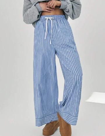 Pantaloni SHEIN, albastru