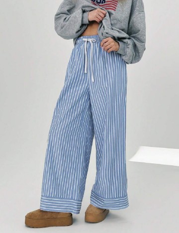 Pantaloni SHEIN, albastru