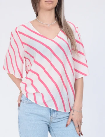 Bluza Jacqueline de Yong, alb