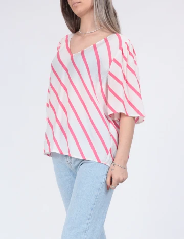 Bluza Jacqueline de Yong, alb