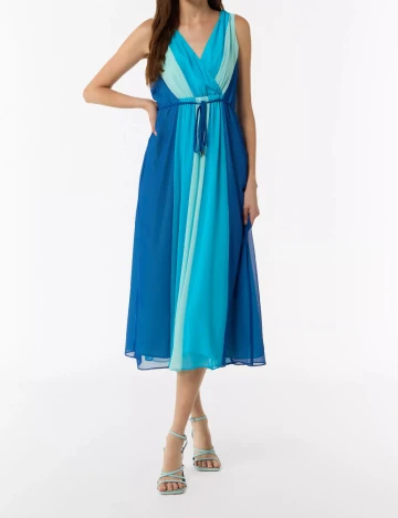 Rochie medie Comma, albastru