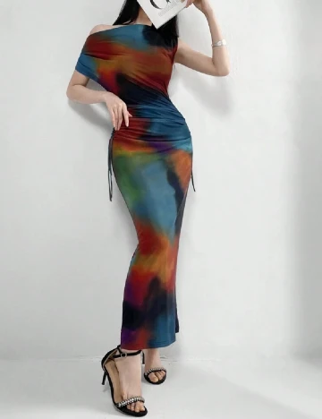 Rochie lunga SHEIN, mix culori
