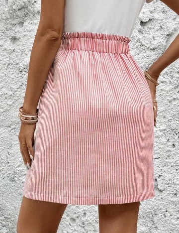 Fusta Emery Rose, rosu
