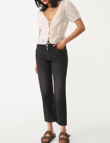 Blugi Stradivarius, negru