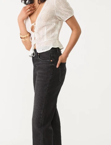 Blugi Stradivarius, negru