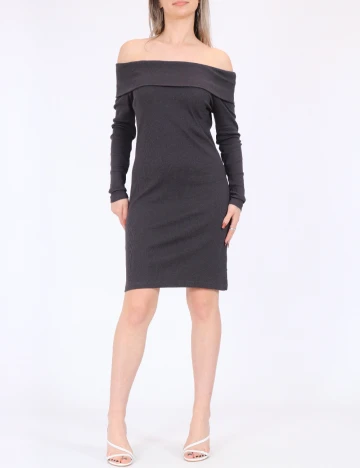 Rochie scurta Noisy May, gri