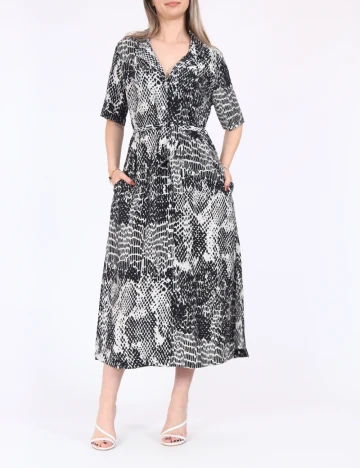Rochie medie Jacqueline de Yong, negru