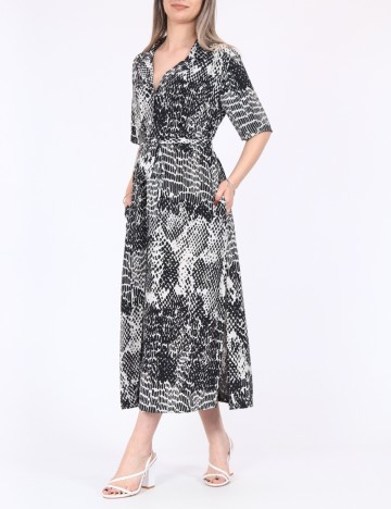 Rochie medie Jacqueline de Yong, negru