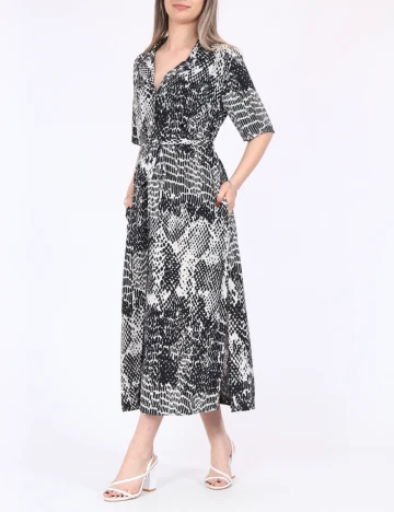 Rochie medie Jacqueline de Yong, negru