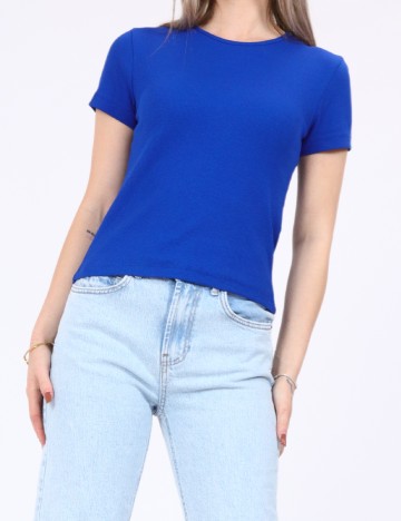 
						Tricou Vero Moda, albastru
