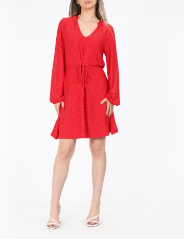 
						Rochie scurta Jacqueline de Yong, rosu