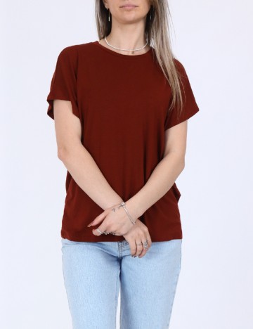 
						Tricou Vero Moda, caramiziu