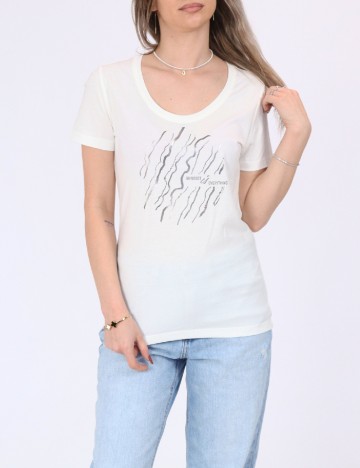 
						Tricou s.Oliver, alb