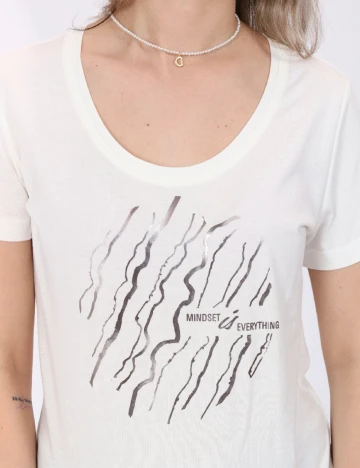 Tricou s.Oliver, alb