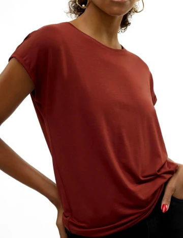 Tricou Vero Moda, caramiziu