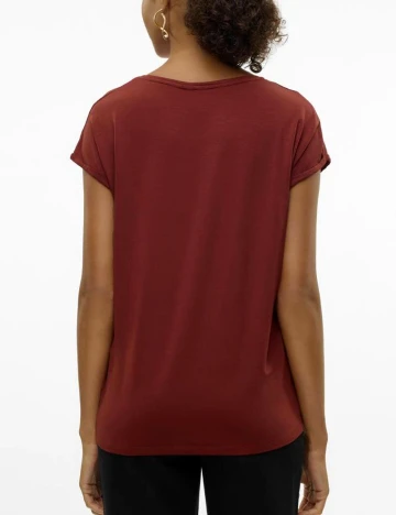 Tricou Vero Moda, caramiziu