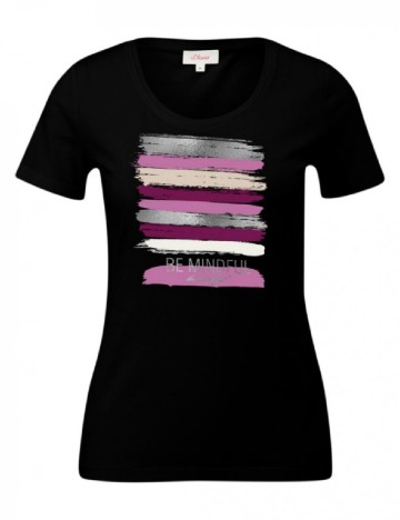 Tricou s.Oliver, negru