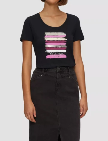 Tricou s.Oliver, negru