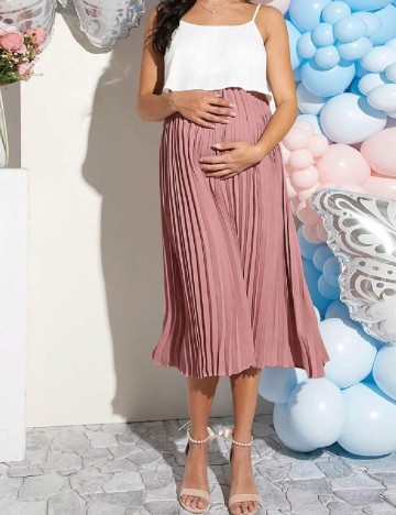 Rochie medie SHEIN Maternity, roz