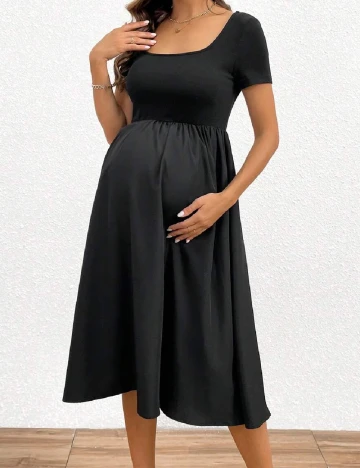 Rochie medie SHEIN Maternity, negru