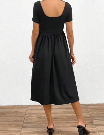 Rochie medie SHEIN Maternity, negru
