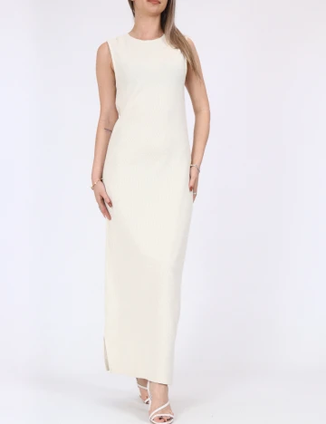 Rochie lunga Jacqueline de Yong, crem