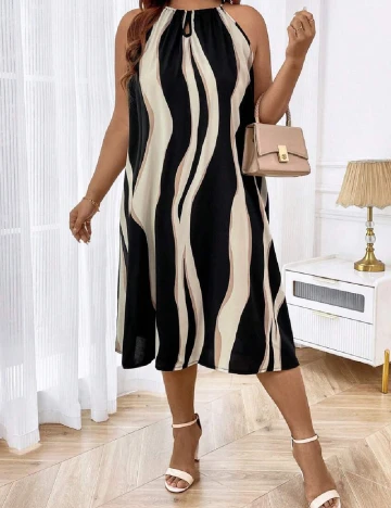 Rochie medie SHEIN CURVE, mix culori