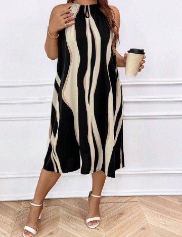 Rochie medie SHEIN CURVE, mix culori
