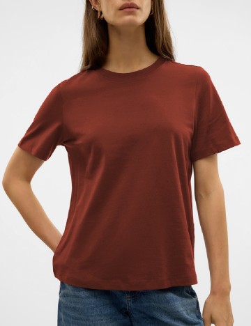 
						Tricou Vero Moda, caramiziu