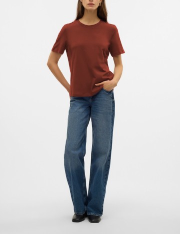 Tricou Vero Moda, caramiziu