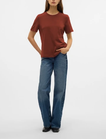 Tricou Vero Moda, caramiziu