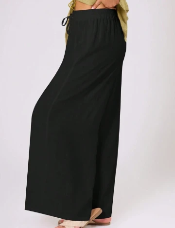 Pantaloni SHEIN CURVE, negru
