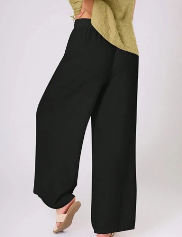 Pantaloni SHEIN CURVE, negru