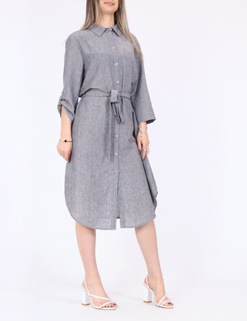 Rochie medie Jacqueline de Yong, gri