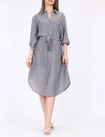 Rochie medie Jacqueline de Yong, gri